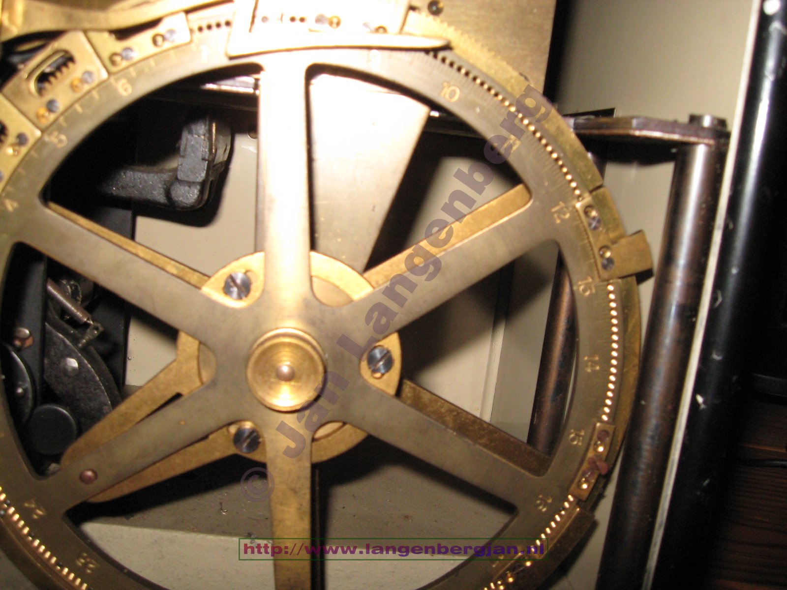 Benzing time recorder - an old antique time timerecorder