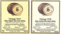 Just a paper whisky label